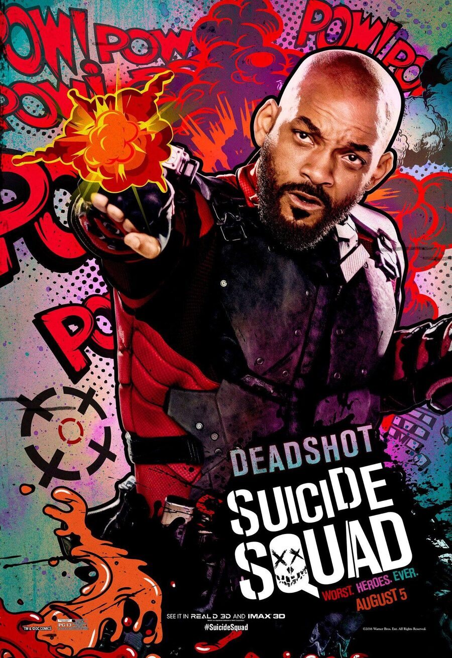Cartel de Escuadrón Suicida - Deadshot #4