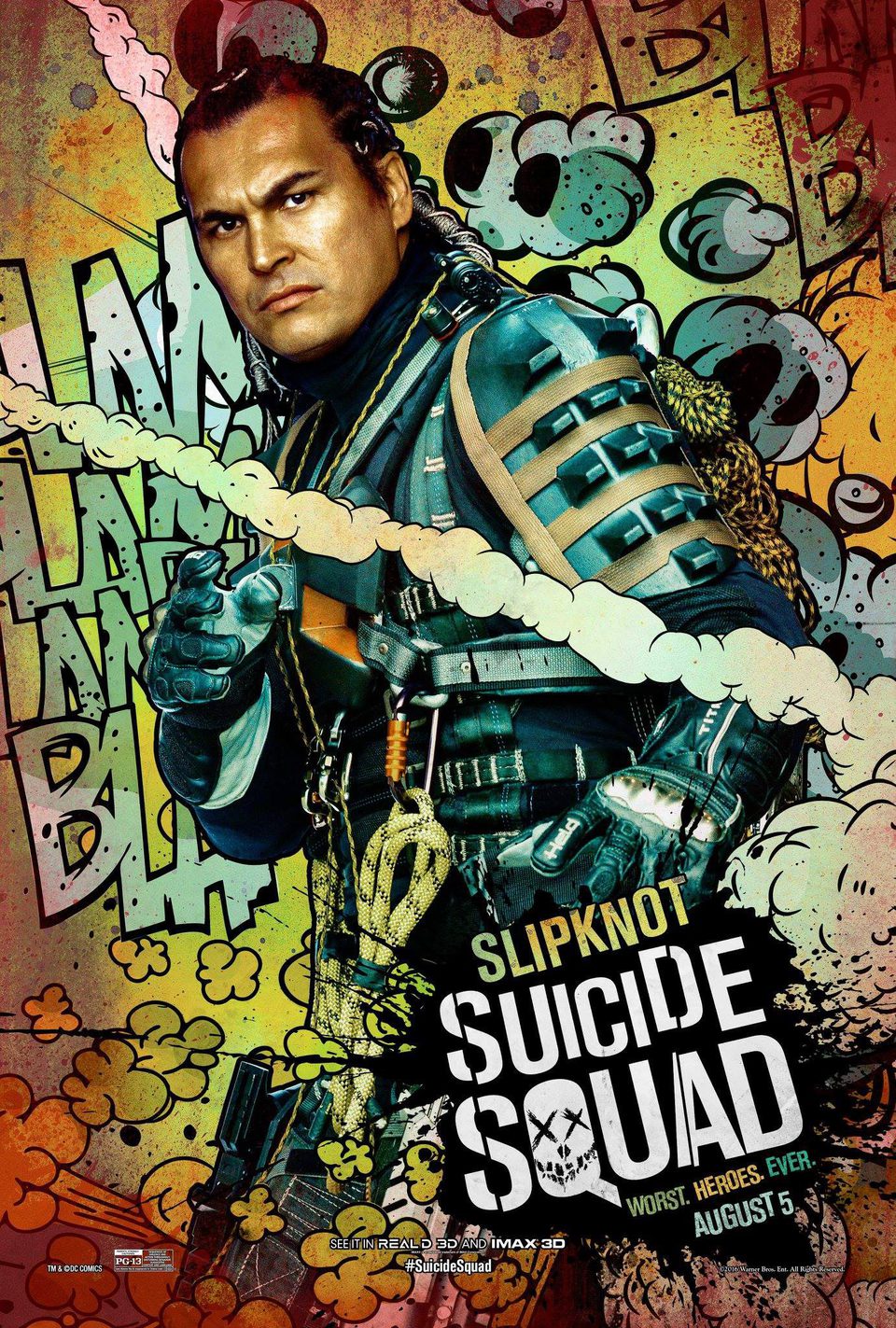 Cartel de Escuadrón Suicida - Slipknot #4