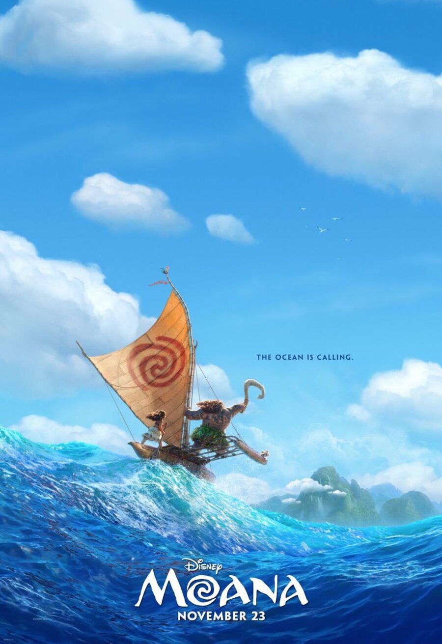 Cartel de Moana: Un mar de aventuras - EE.UU. #2