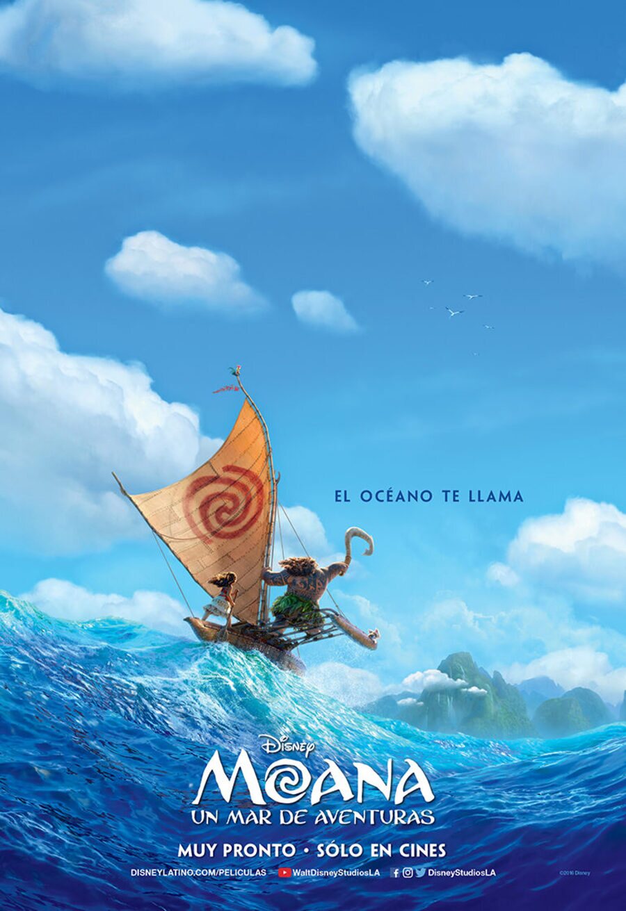 Cartel de Moana: Un mar de aventuras - México