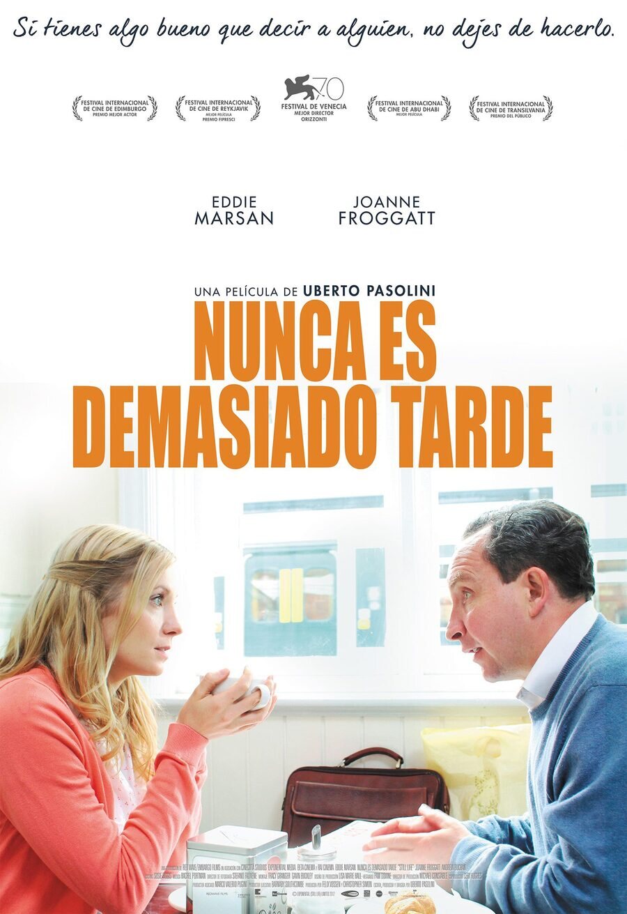 Cartel de Nunca es demasiado tarde - España