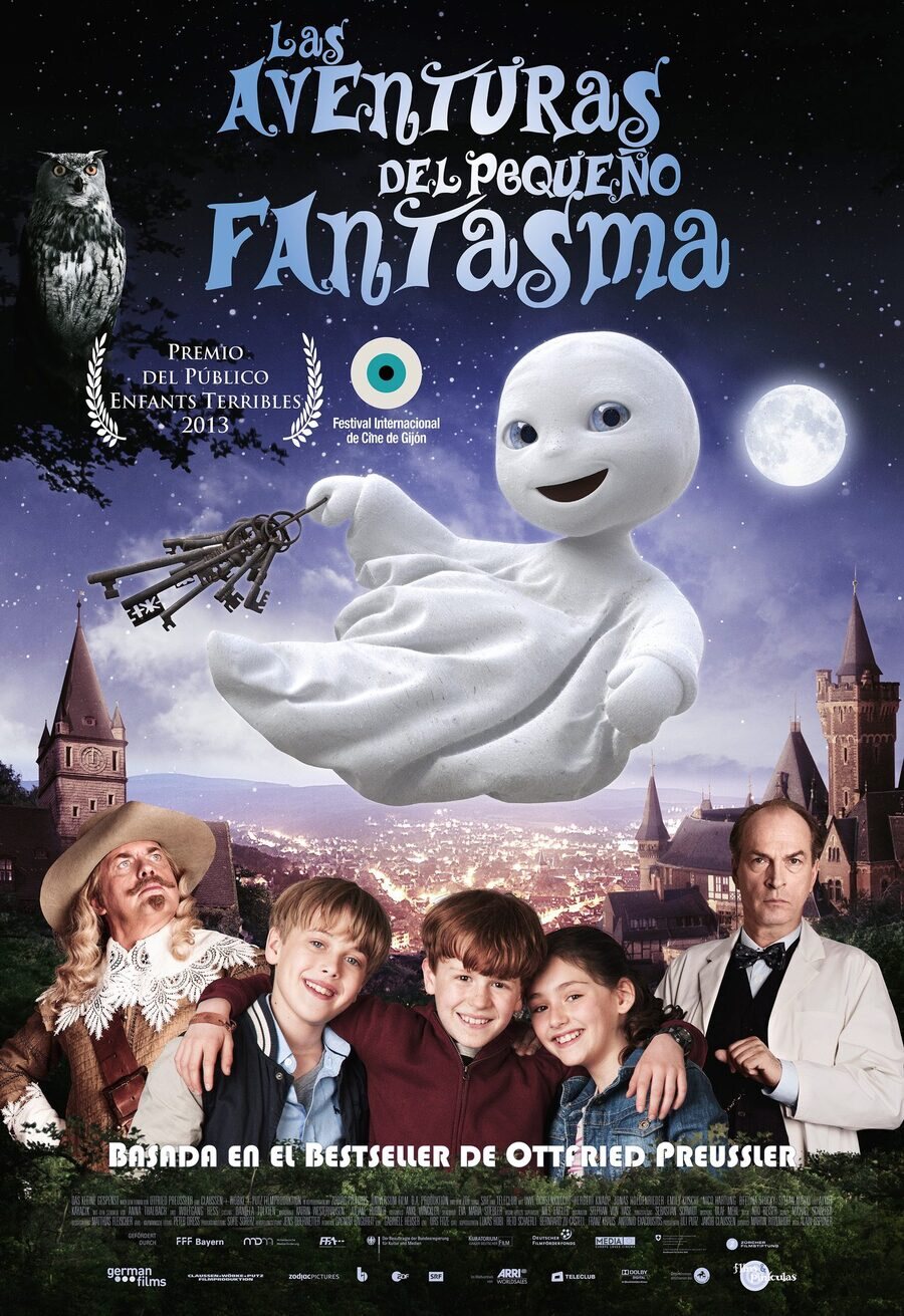 Cartel de Las aventuras del pequeño fantasma - España