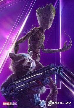 Groot y Rocket