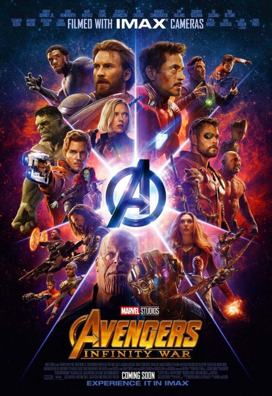 Cartel de Avengers: Infinity War - Póster IMAX