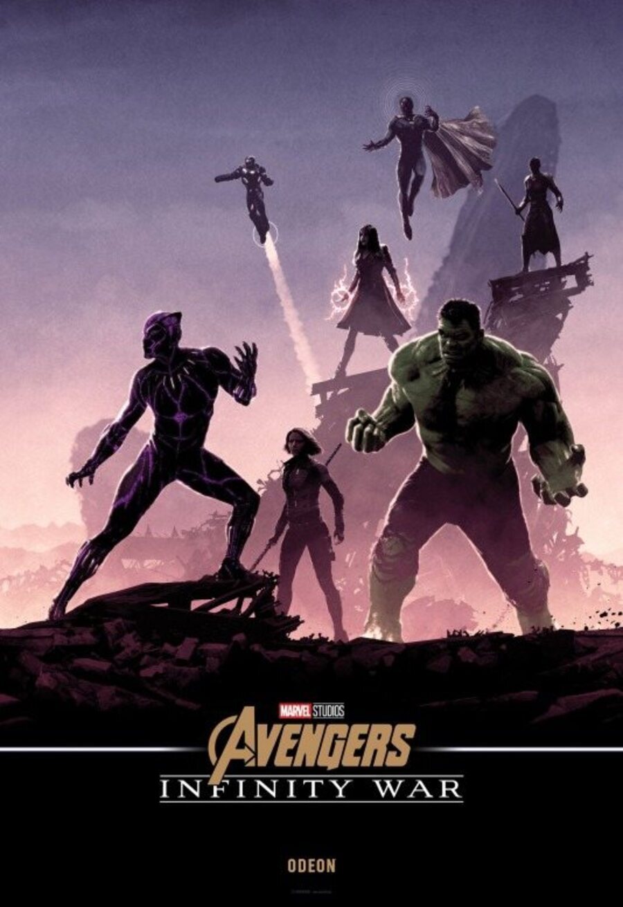 Cartel de Avengers: Infinity War - Estados Unidos #8