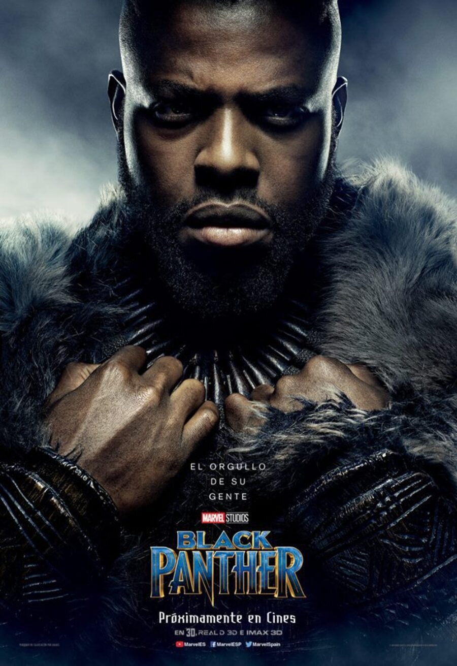 Cartel de Pantera Negra - M'Baku