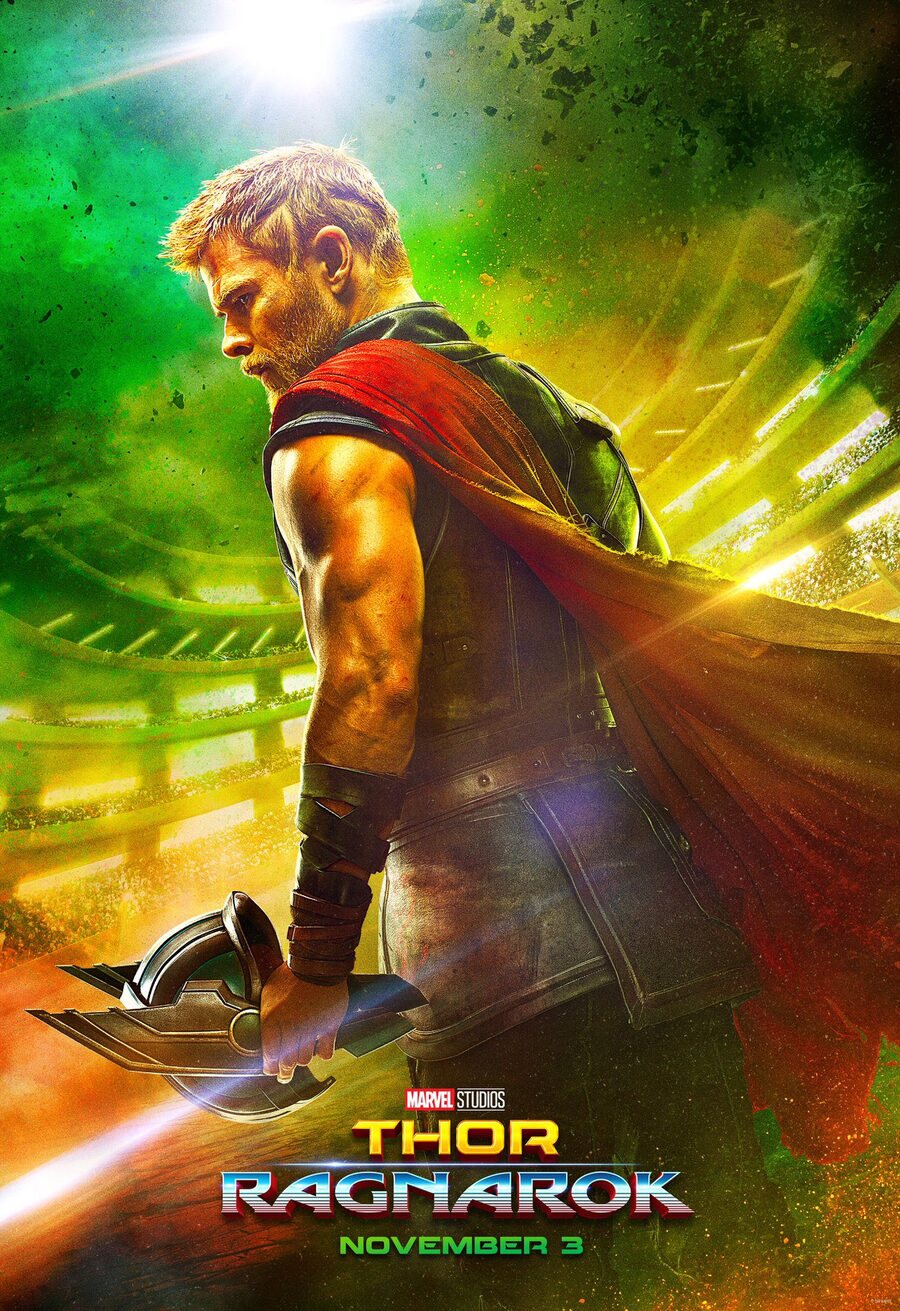 Cartel de Thor 3: Ragnarok - EEUU