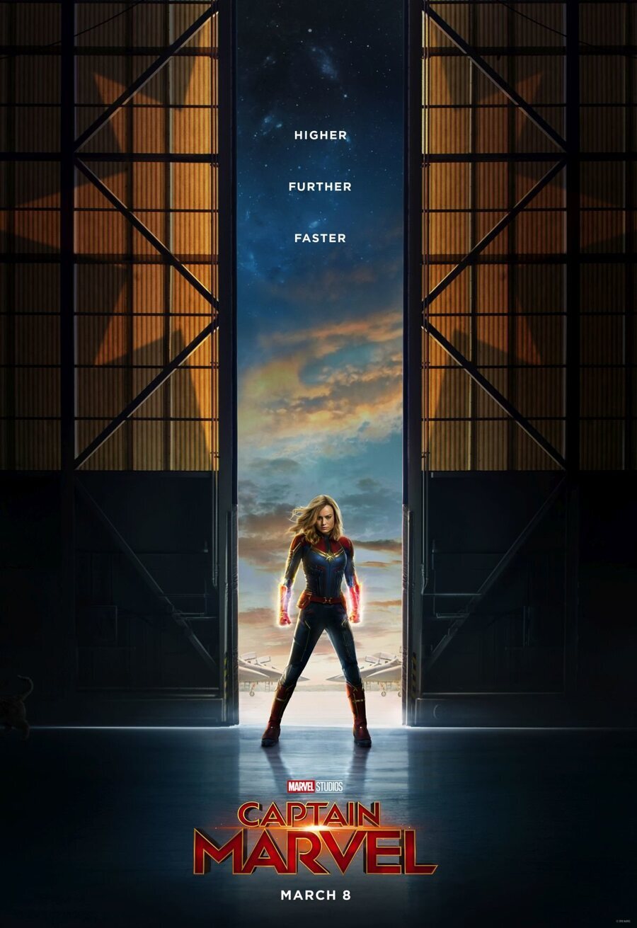 Cartel de Captain Marvel - EE.UU. #2