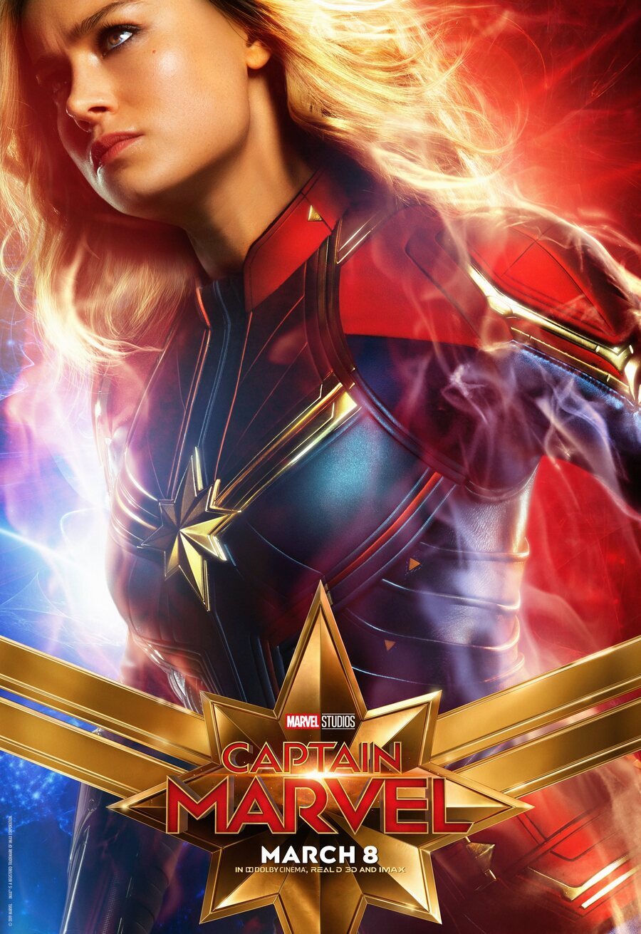 Cartel de Captain Marvel - EE.UU. #11