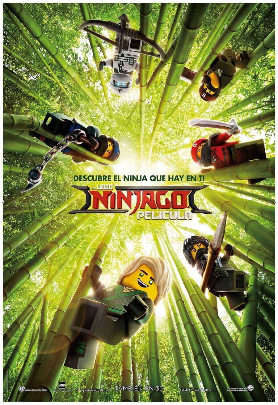 Cartel de The Lego Ninjago Movie - España