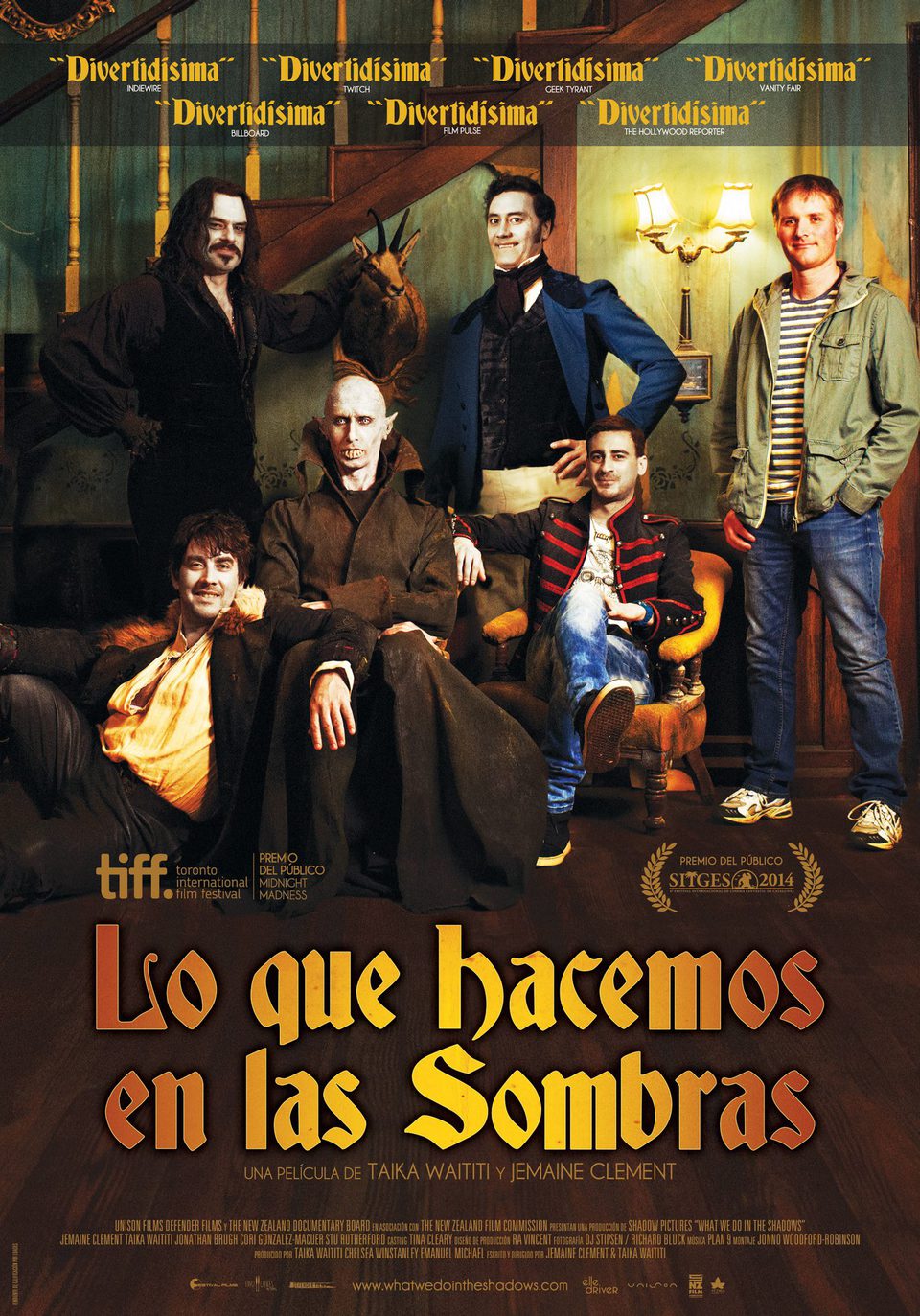 Cartel de Entrevista Con Unos Vampiros - España