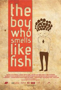 Cartel de El niño que huele a pez