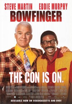 Cartel de Bowfinger, el director chiflado