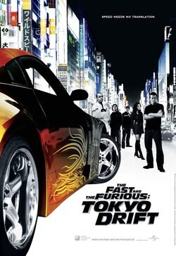 Cartel de Rápidos y furiosos: Reto Tokio