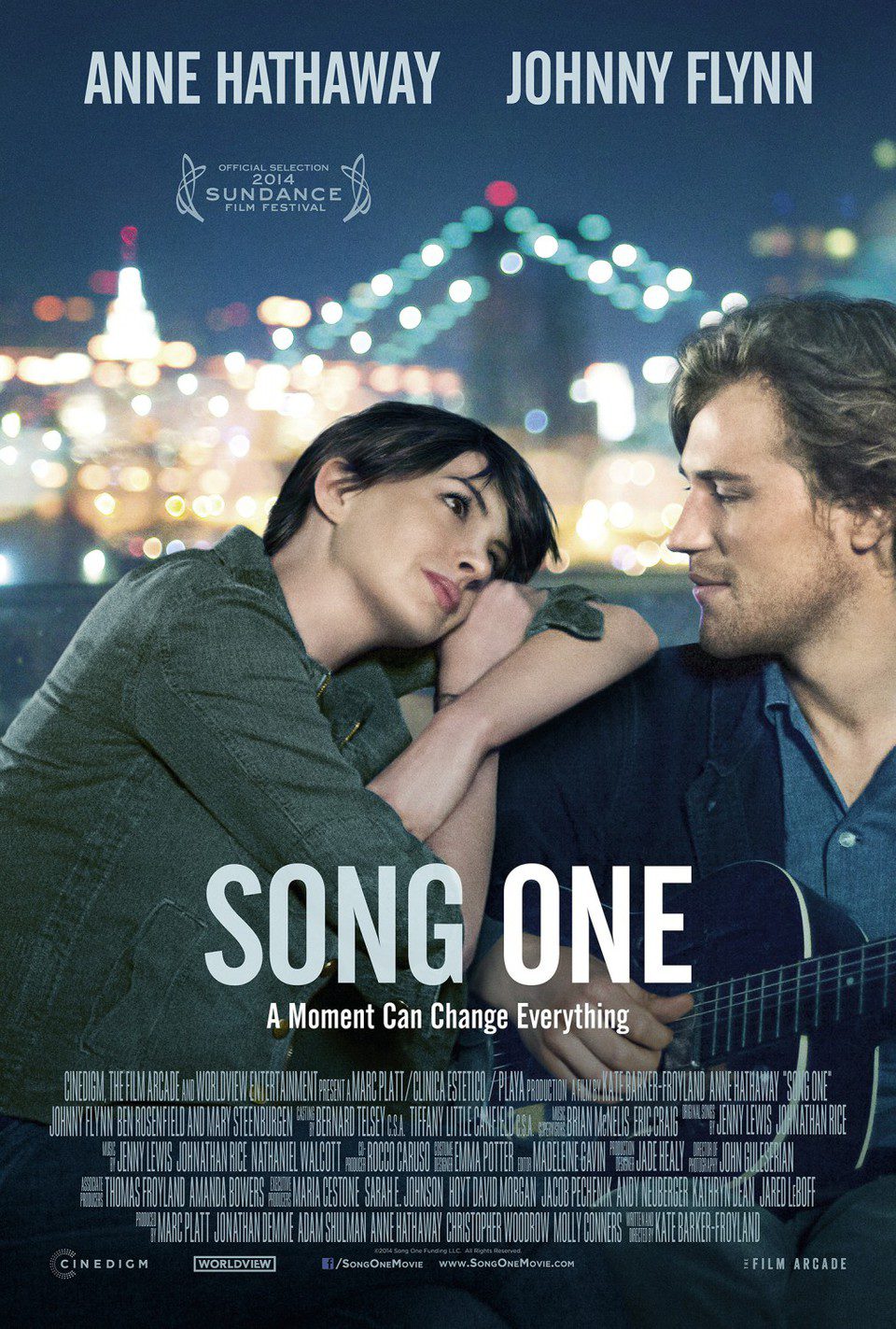 Cartel de Song One - EEUU