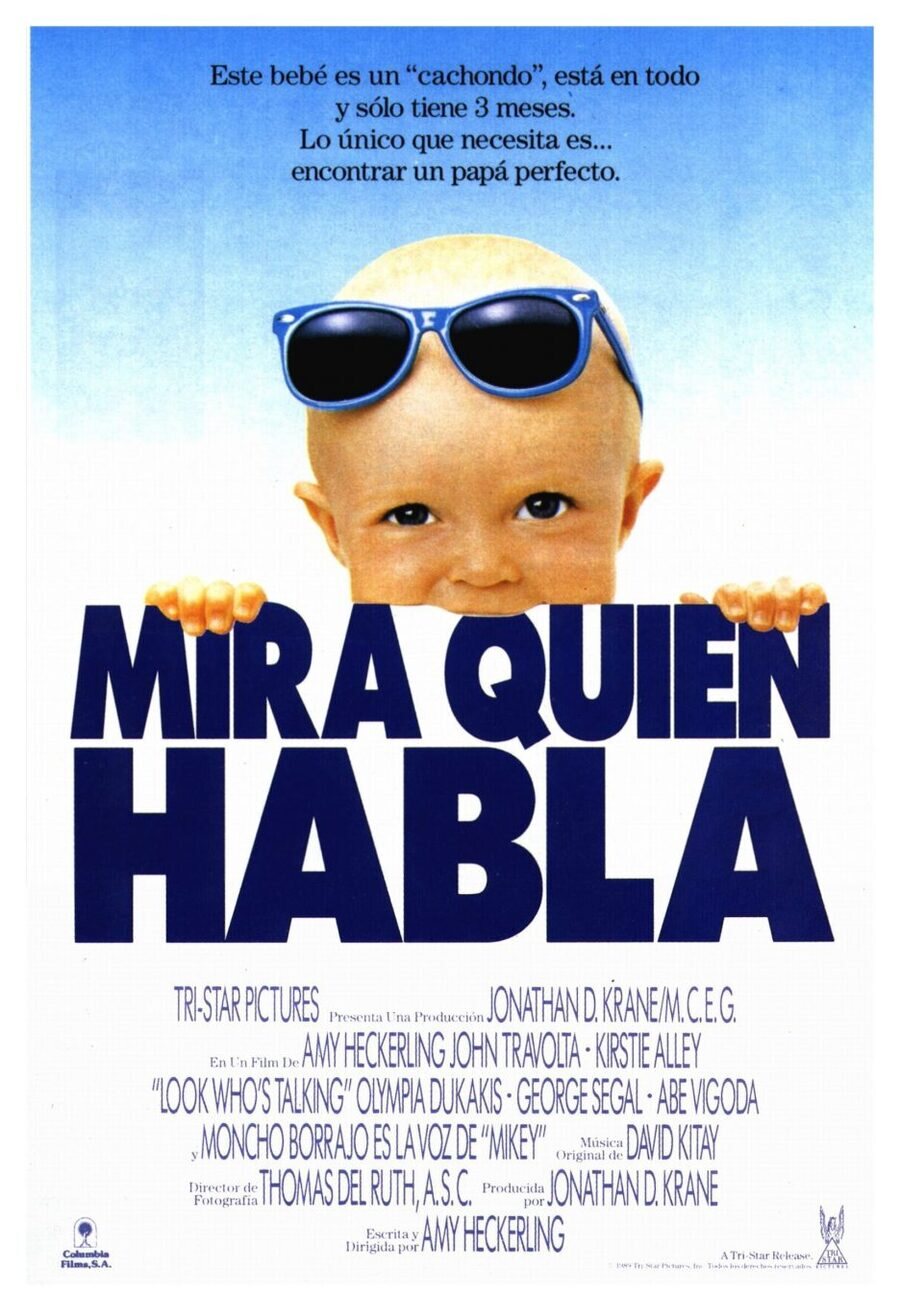 Cartel de Mira quién habla - España