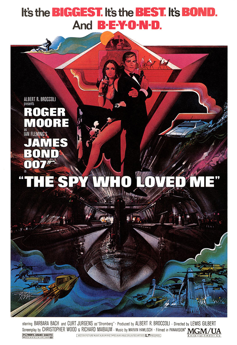 Cartel de 007: La espía que me amó - Reino Unido