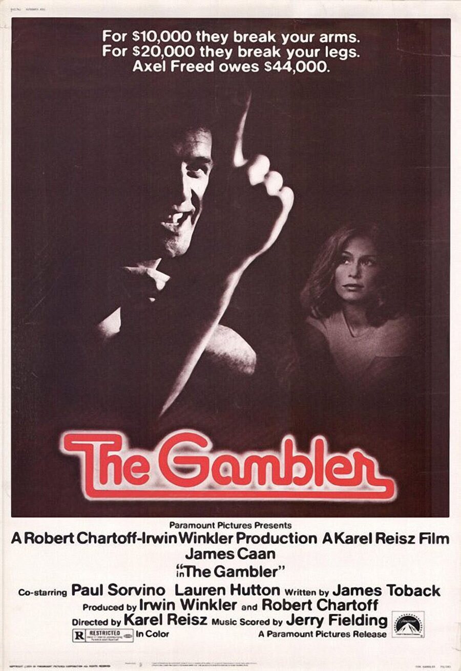 Cartel de The Gambler - EEUU