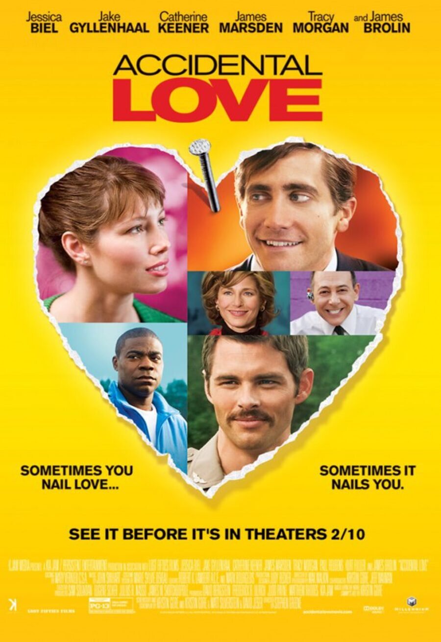 Cartel de Accidental Love - EEUU