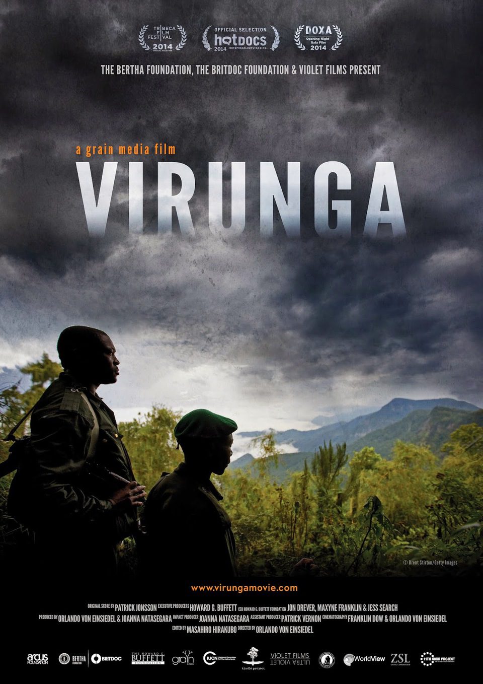 Cartel de Virunga - Reino Unido