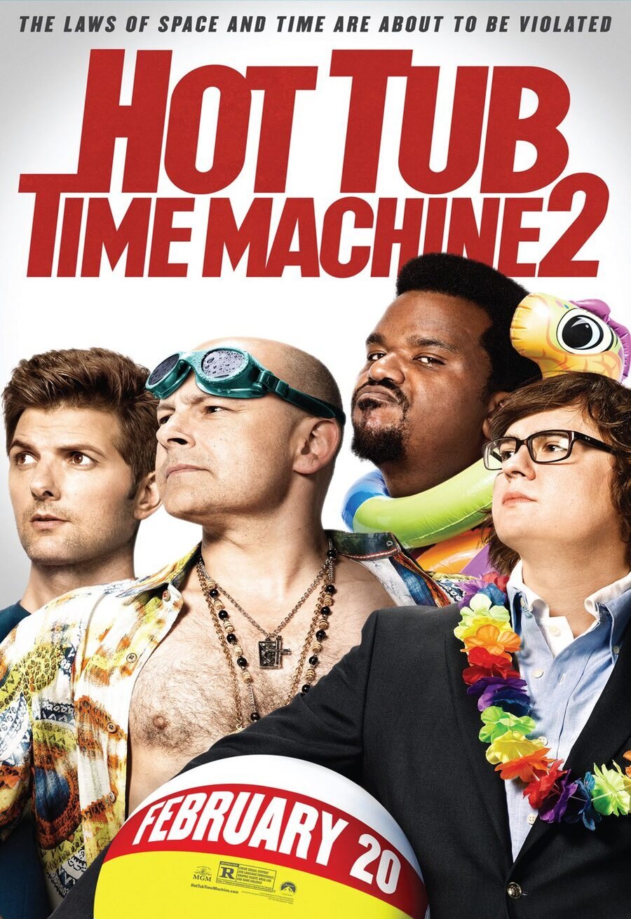 Cartel de Hot Tub Time Machine 2 - Estados Unidos