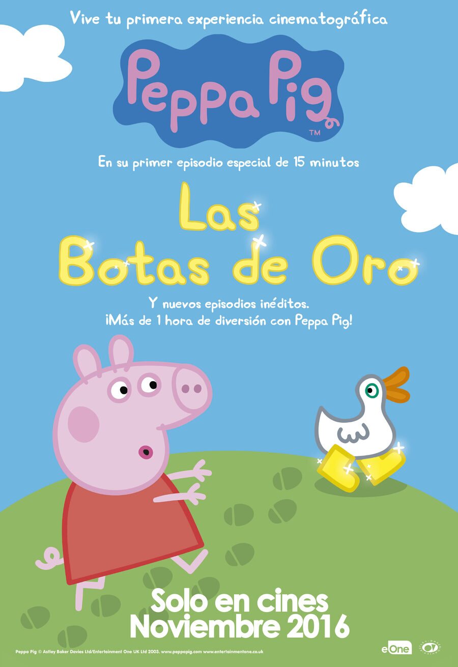 Cartel de Peppa Pig: The Golden Boots - 