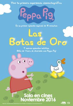 Cartel de Peppa Pig: The Golden Boots