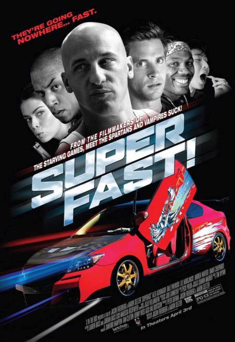 Cartel de Superfast! - EEUU