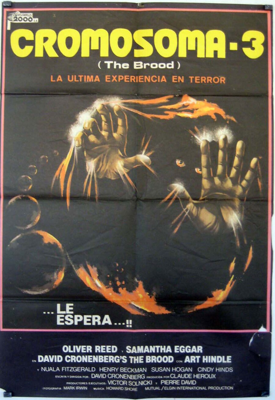 Cartel de Los engendros del diablo - España