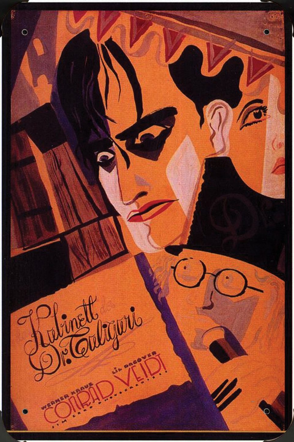 Cartel de El gabinete del doctor Caligari - Alemania