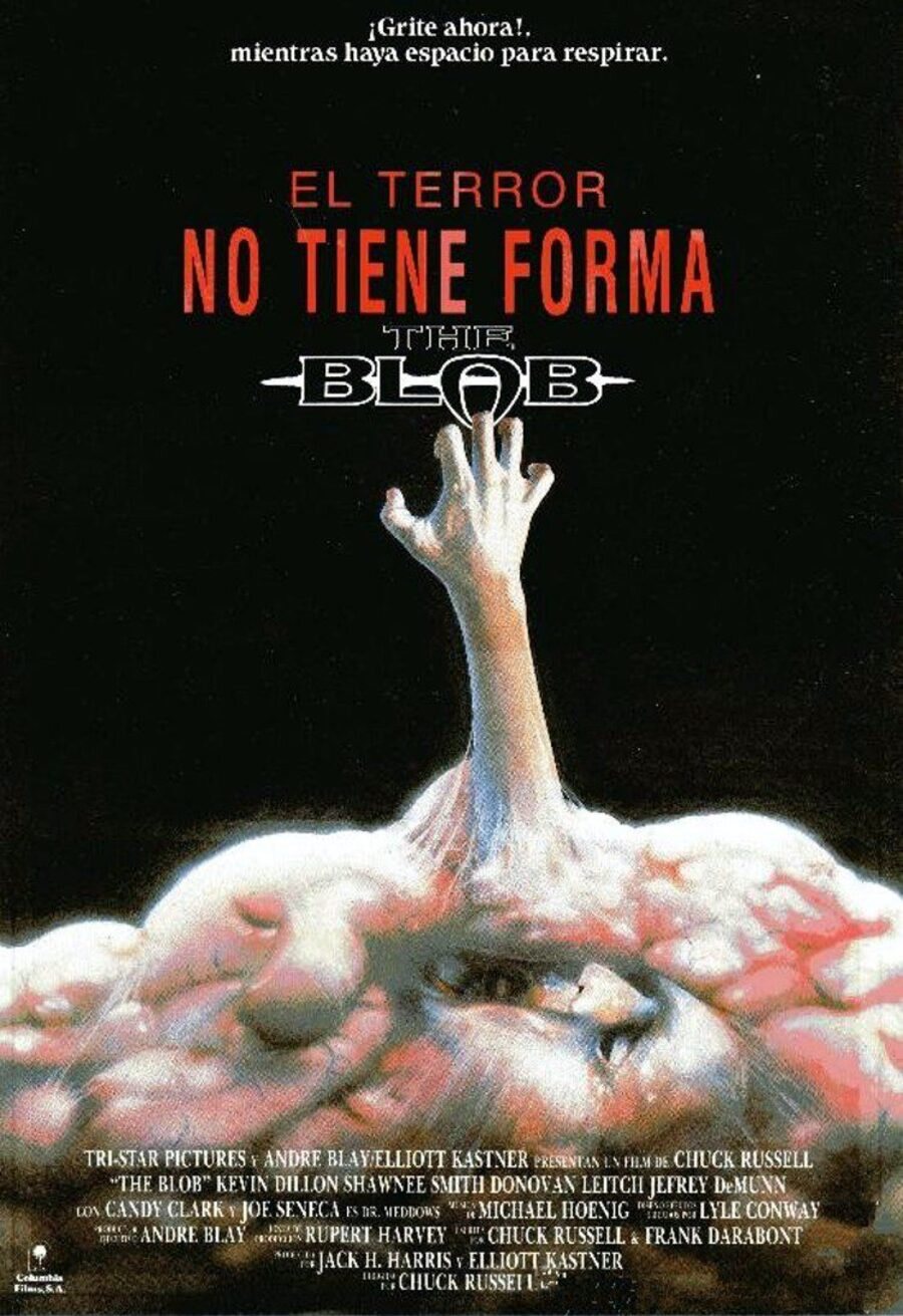 Cartel de La mancha voraz - España