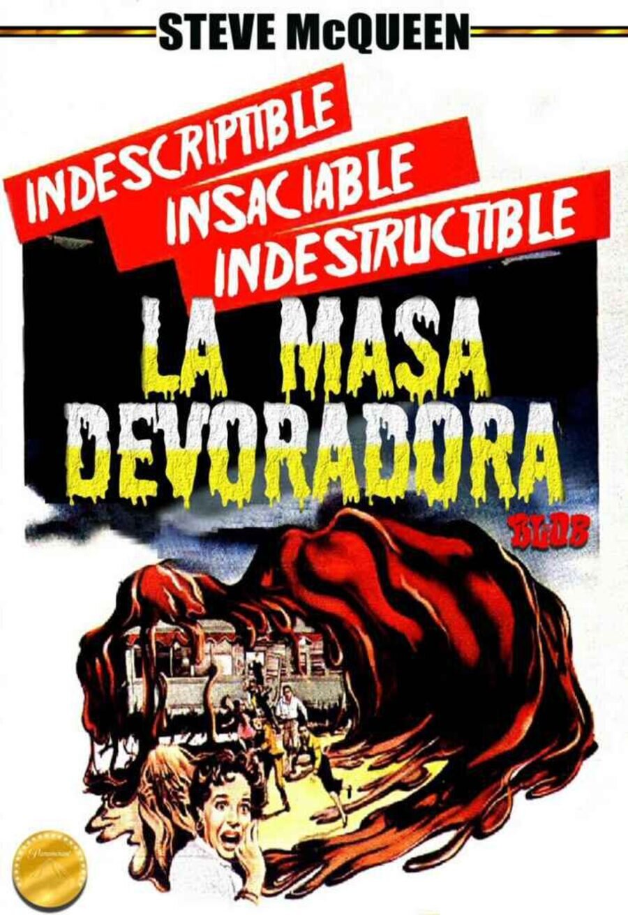 Cartel de La mancha voraz - España