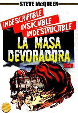 Cartel de La mancha voraz