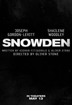 Poster 'Snowden'