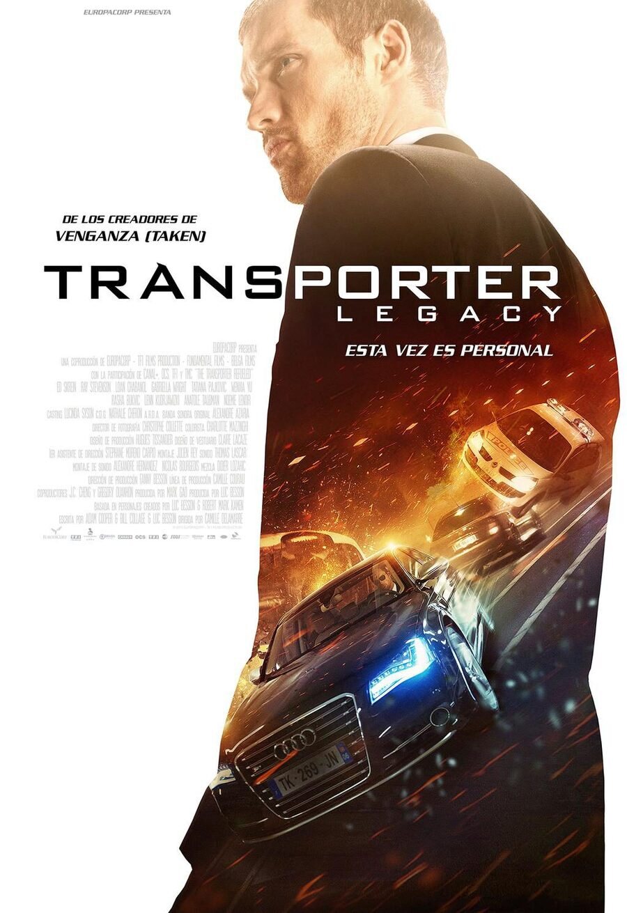 Cartel de El transportador recargado - España
