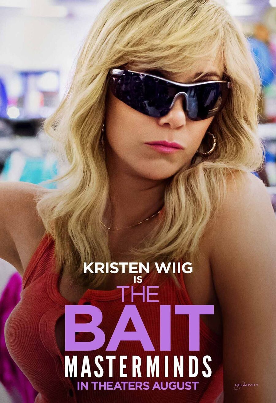 Cartel de Mentes Maestras - Cartel Kristen Wiig