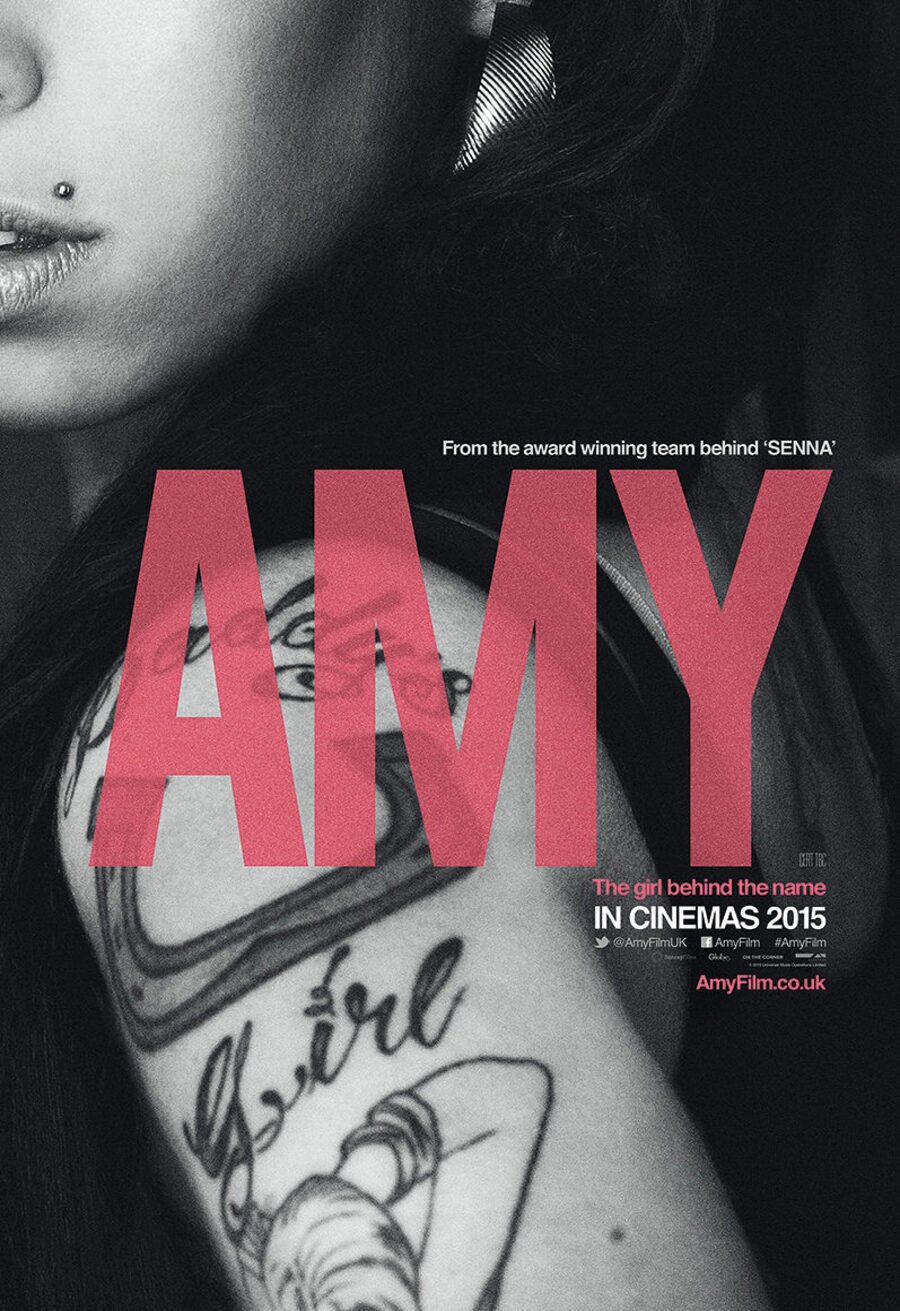 Cartel de Amy (La chica detrás del nombre) - Reino Unido