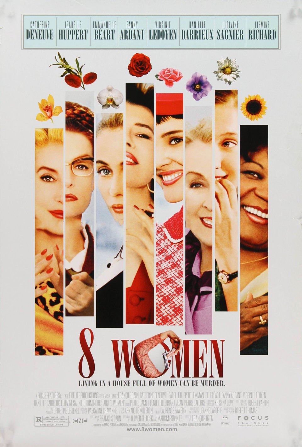 Cartel de 8 mujeres - Estados Unidos