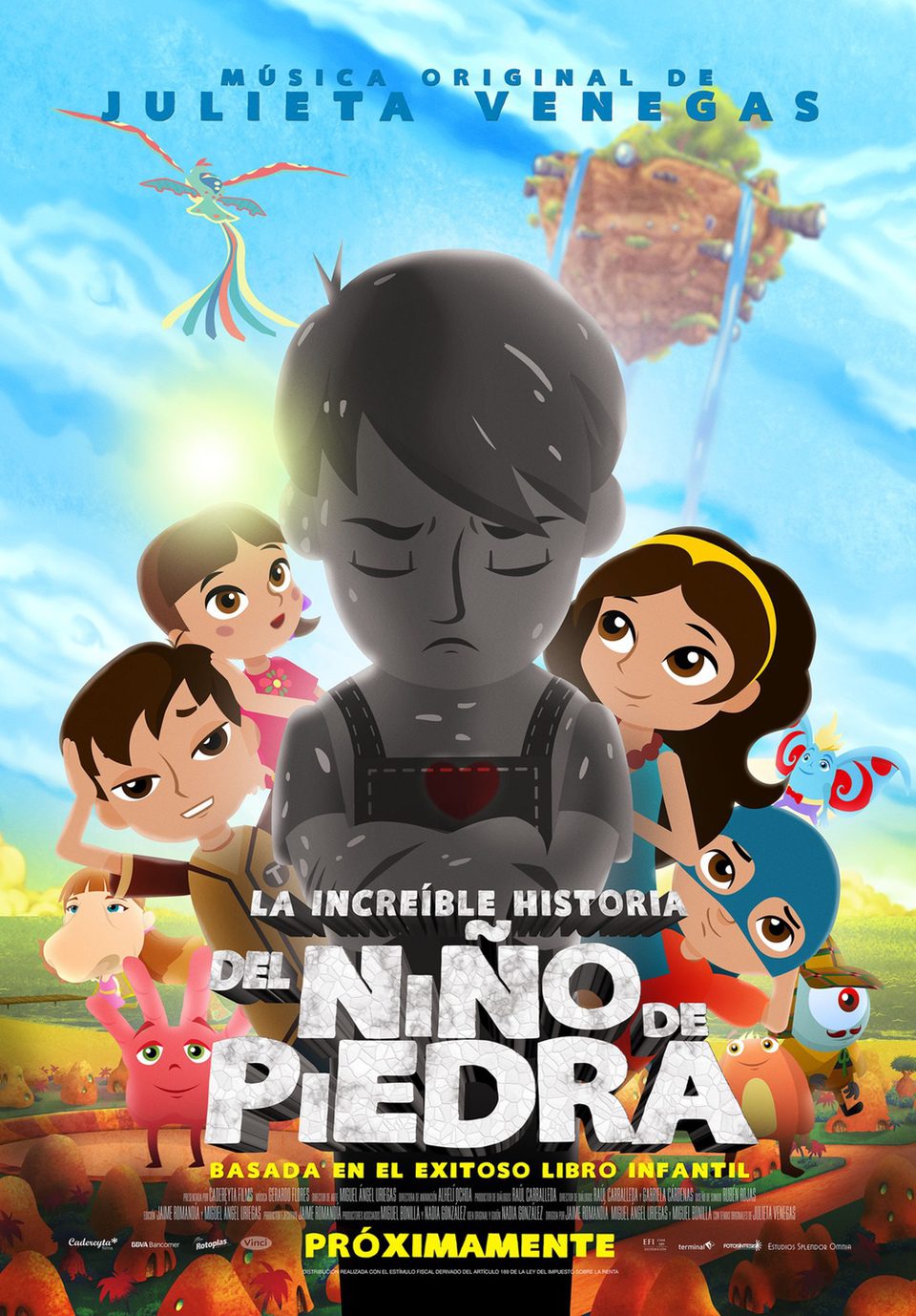 Cartel de La Increíble historia del Niño de Piedra - México