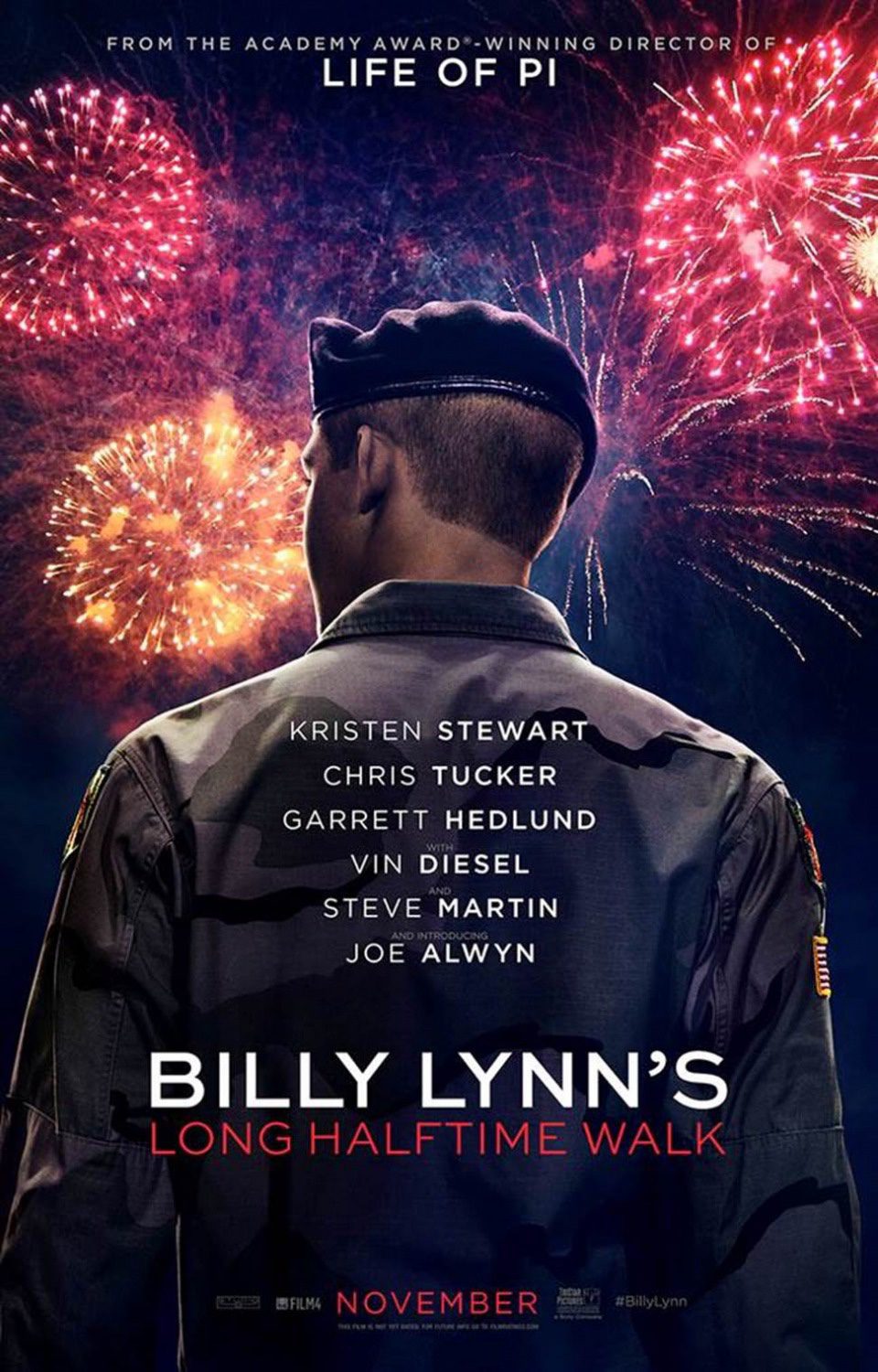 Cartel EE.UU de 'Billy Lynn'