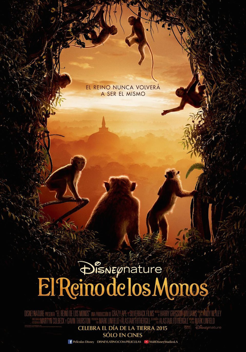 Cartel de El reino de los monos - México