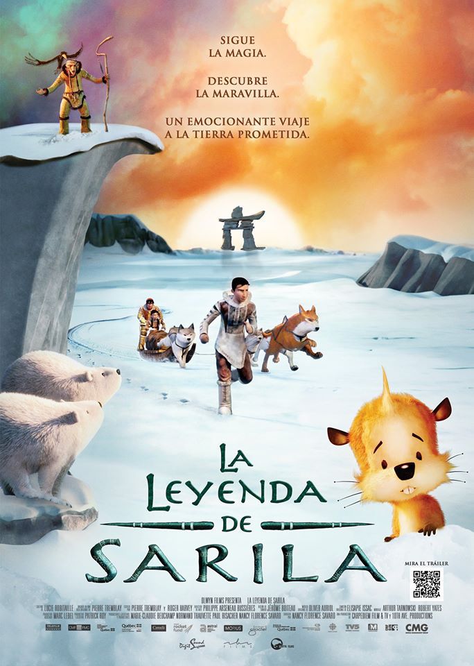 Cartel de La leyenda de Sarila - España