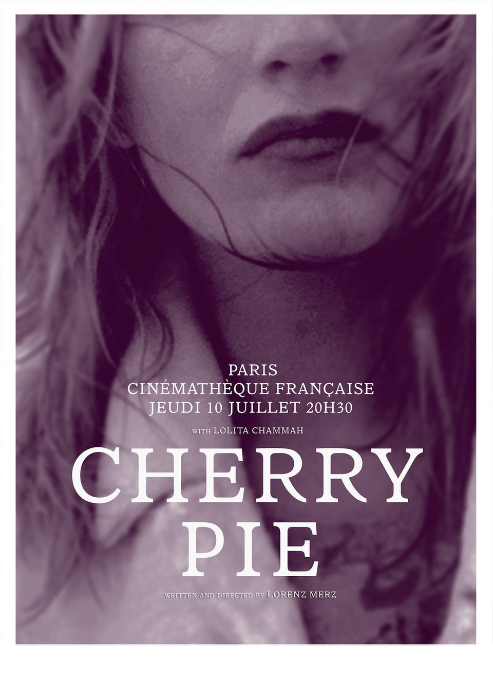 Cartel de Cherry Pie - Francia