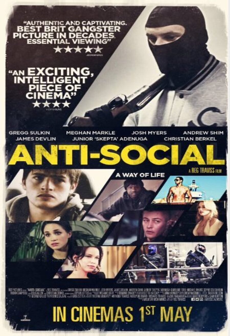 Cartel de Anti-Social - Reino Unido