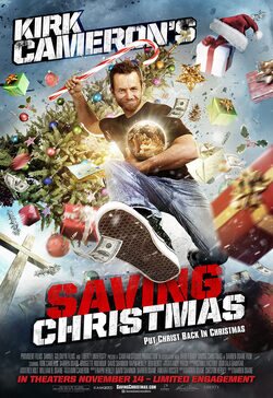 Cartel de Saving Christmas