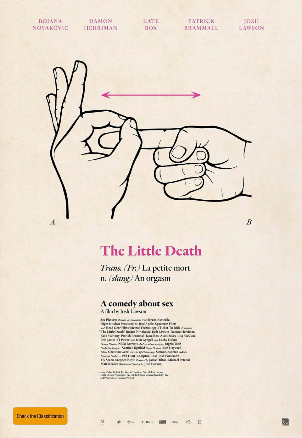 Cartel de The Little Death - Estados Unidos
