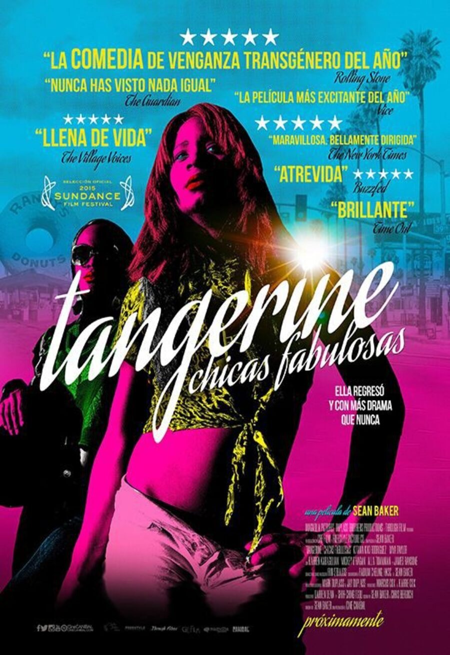 Cartel de Tangerine: Chicas fabulosas - México