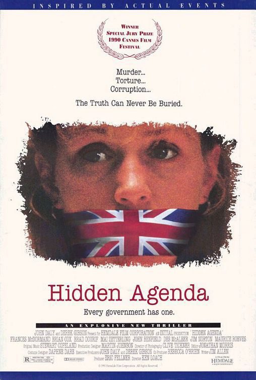 Cartel de Agenda oculta - Reino Unido