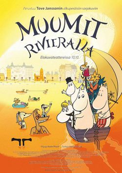 Cartel de Moomins on the Riviera