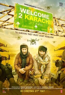 Cartel de Welcome to Karachi